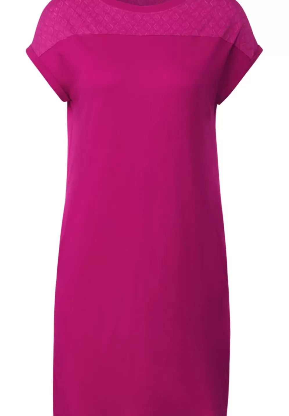 Materialmix Kleid