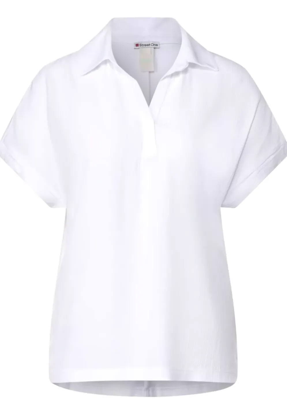 Materialmix Poloshirt