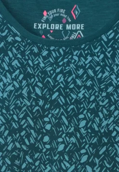 Materialmix T-Shirt