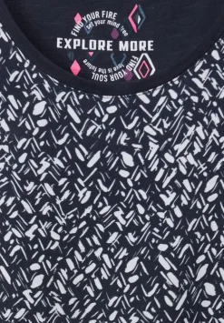 Materialmix T-Shirt