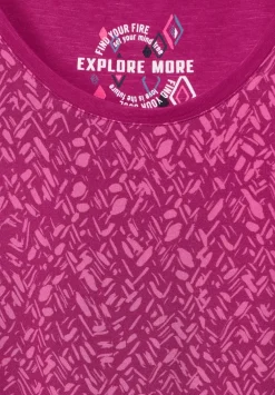 Materialmix T-Shirt