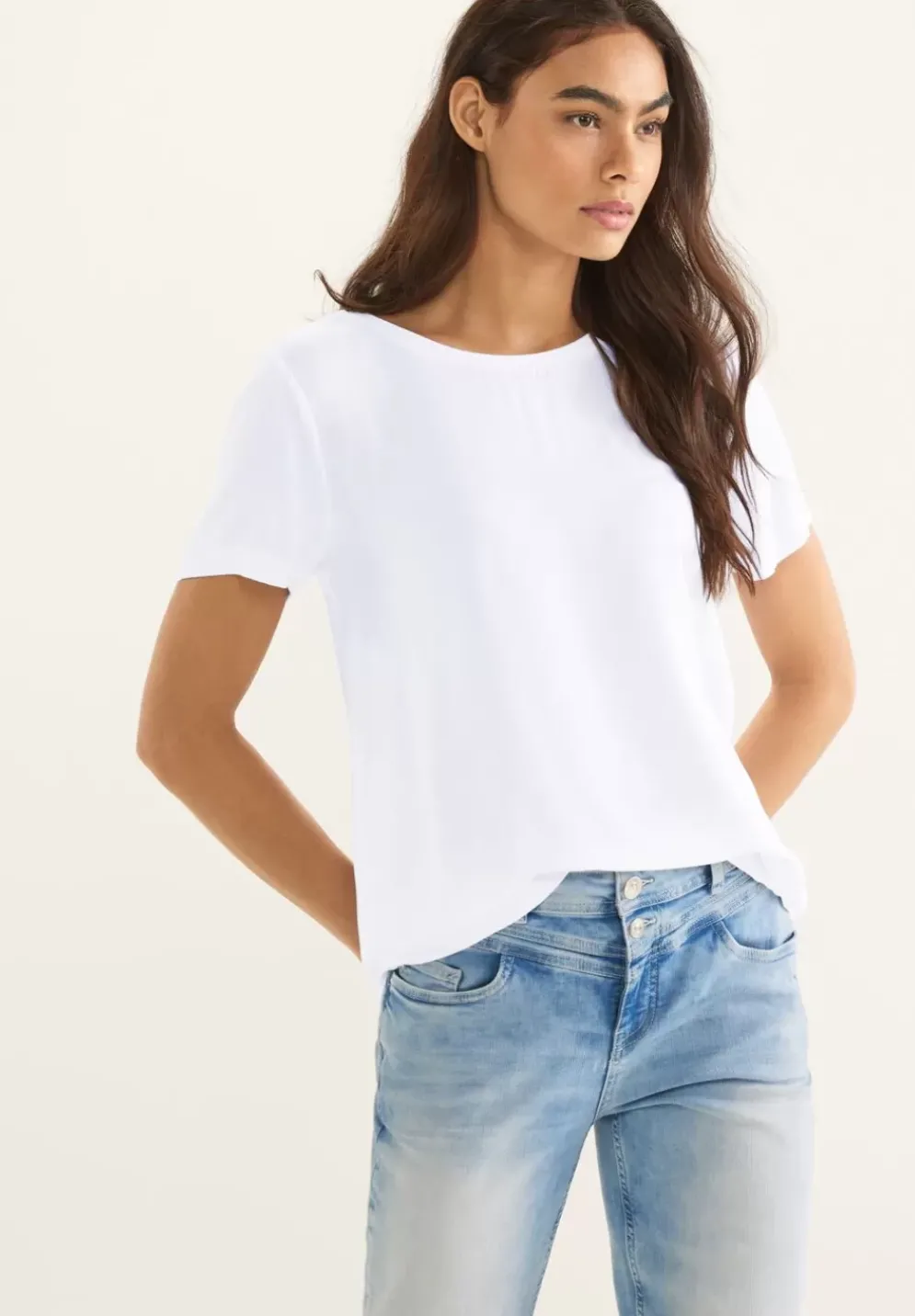 Materialmix T-Shirt