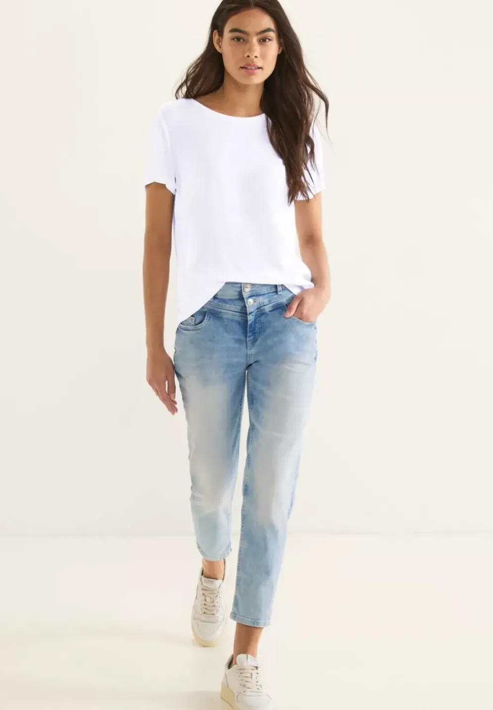 Materialmix T-Shirt