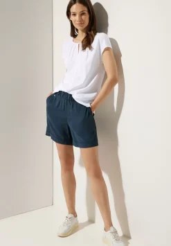Materialmixshirt Mit Cut-Out