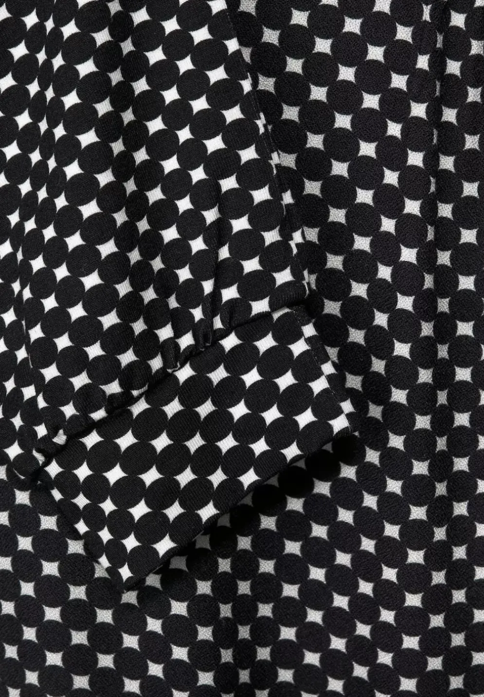 Materialmixshirt Mit Print