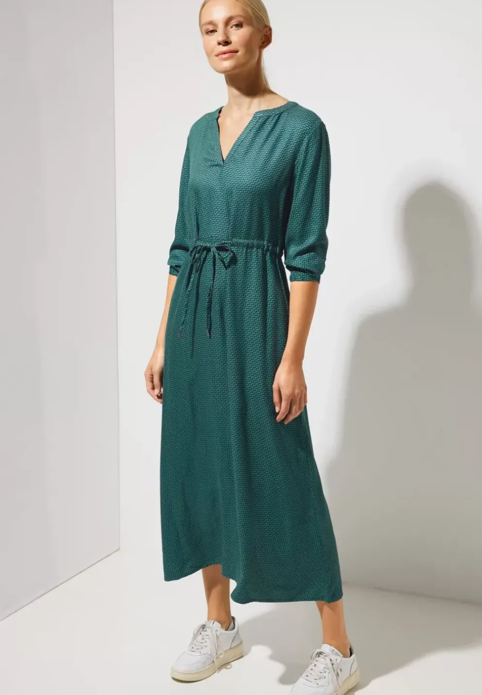 Maxikleid Mit Alloverprint
