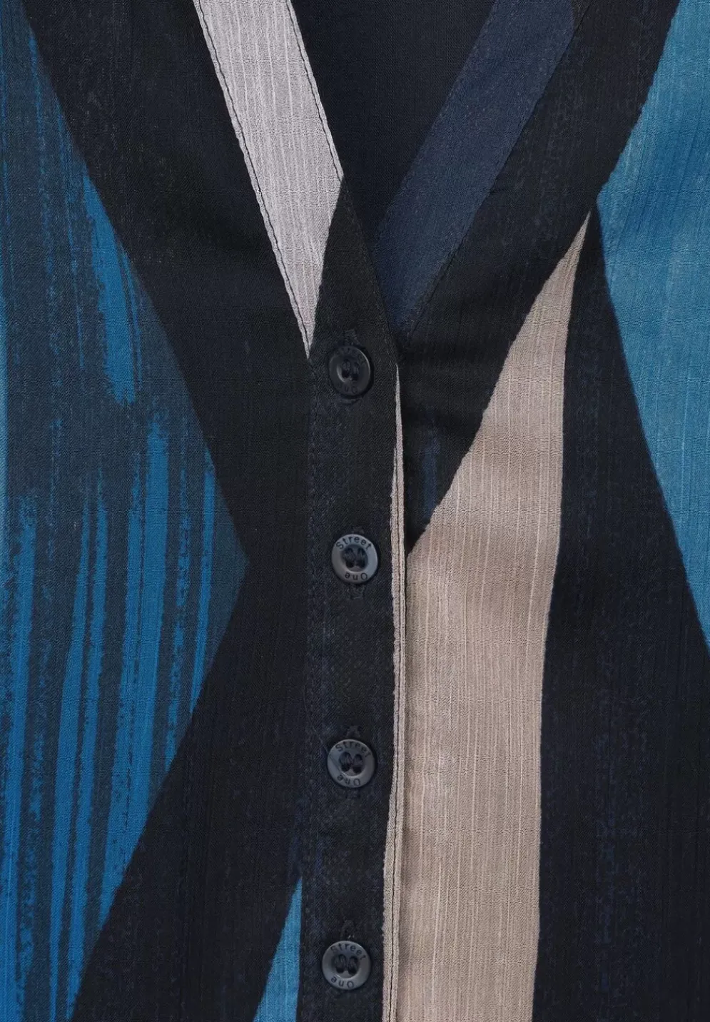Maxikleid Mit Rhombus Print