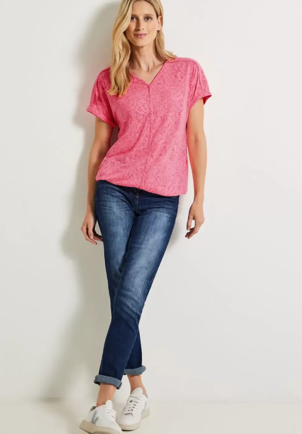 Melange Burn Out Shirt