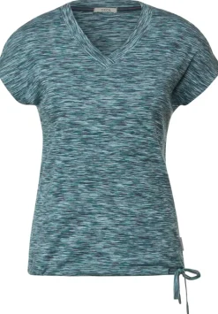 Melange V-Neck Shirt