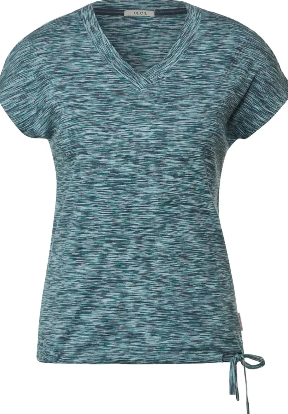 Melange V-Neck Shirt