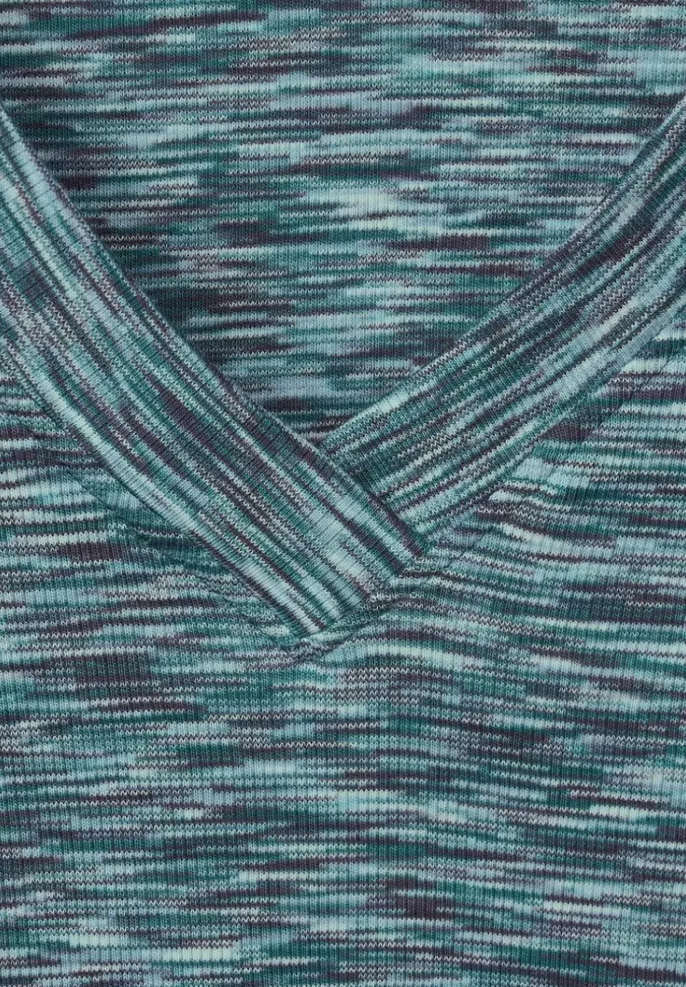 Melange V-Neck Shirt