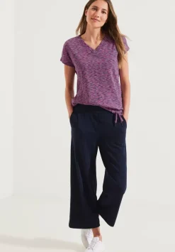 Melange V-Neck Shirt