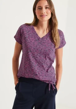Melange V-Neck Shirt