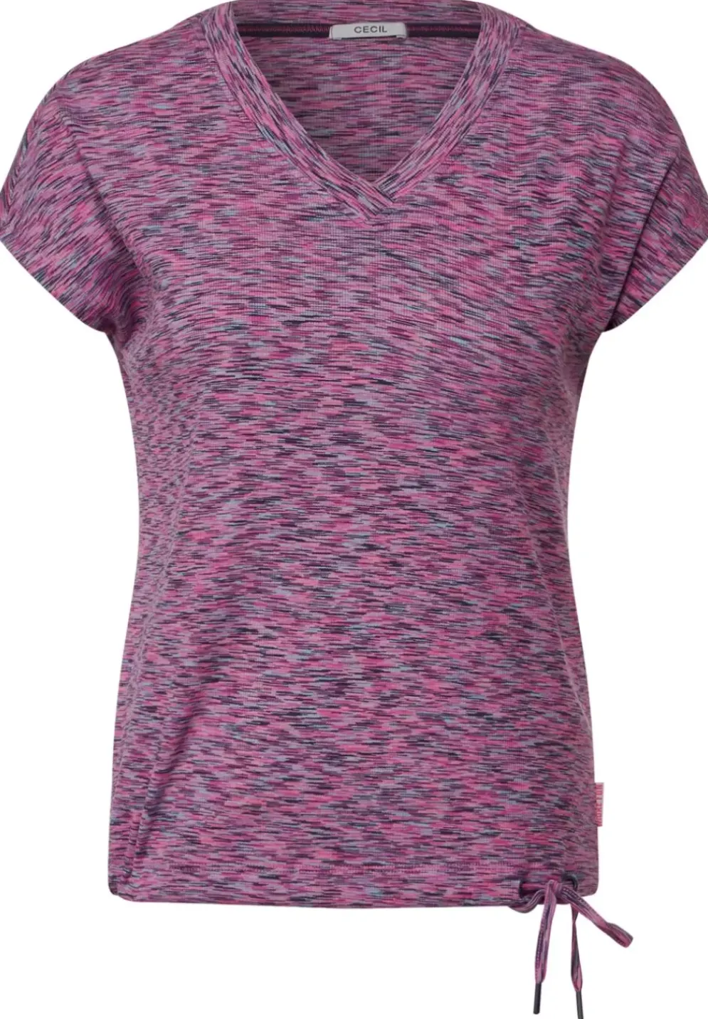 Melange V-Neck Shirt