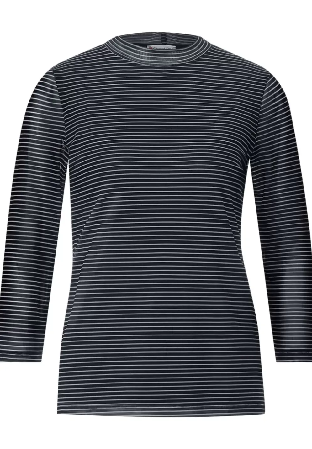 Mesh Shirt Mit Print