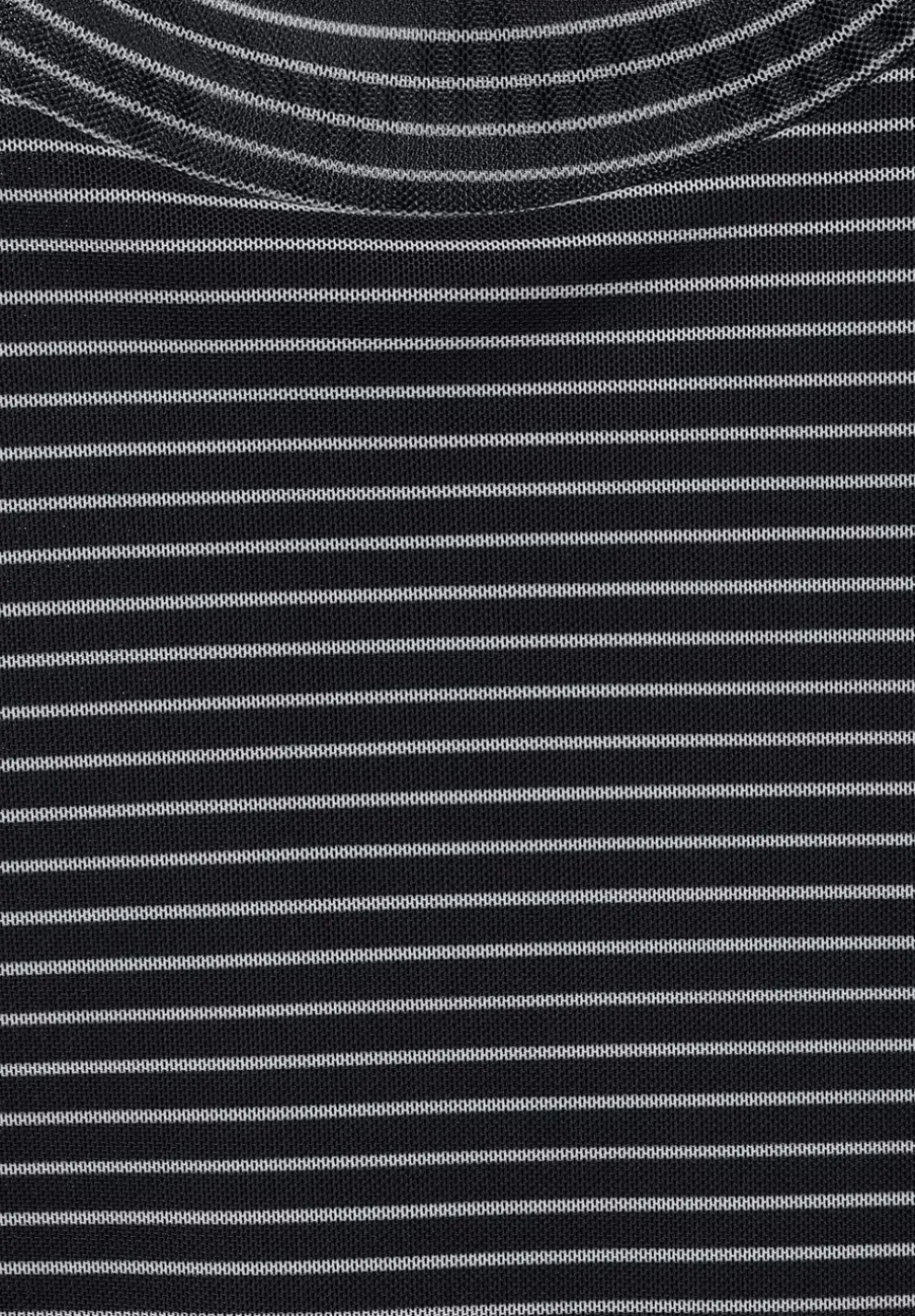 Mesh Shirt Mit Print