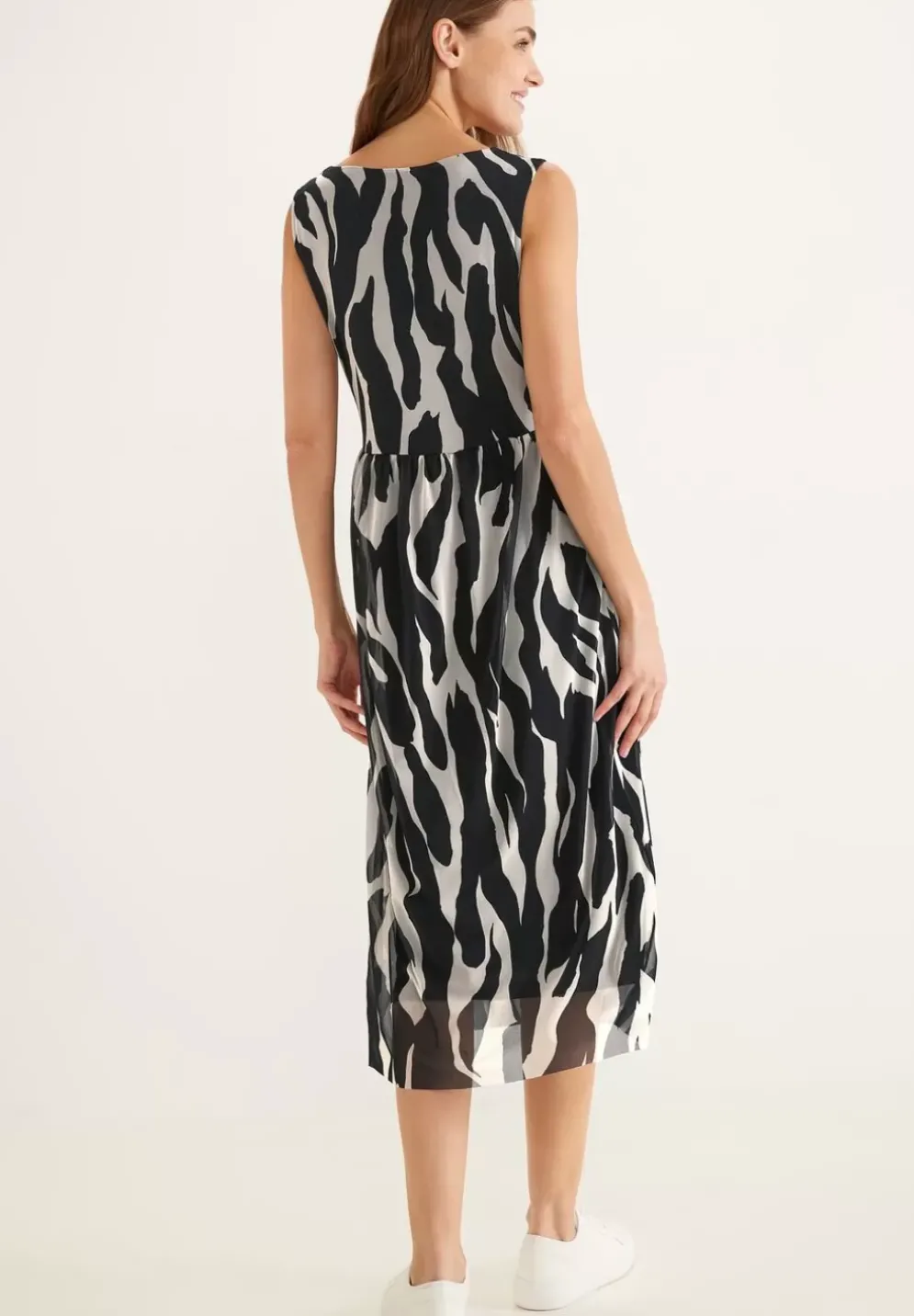Meshkleid Mit Print