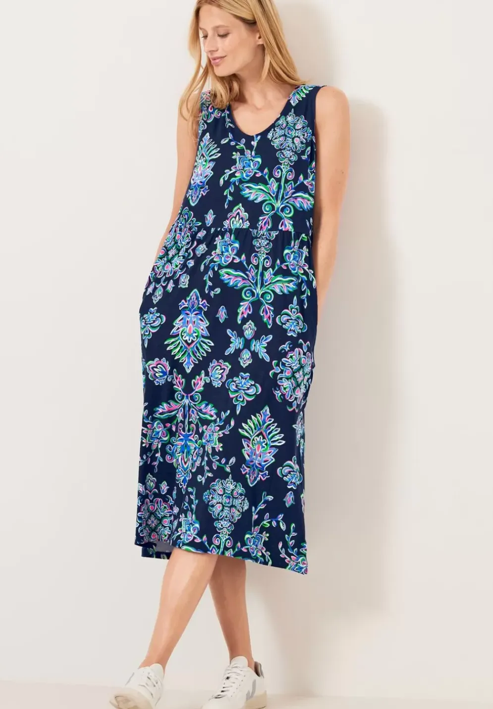 Midi Jersey Kleid