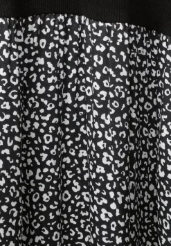 Midi Kleid Mit Print