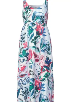 Midi Leinenmix Kleid