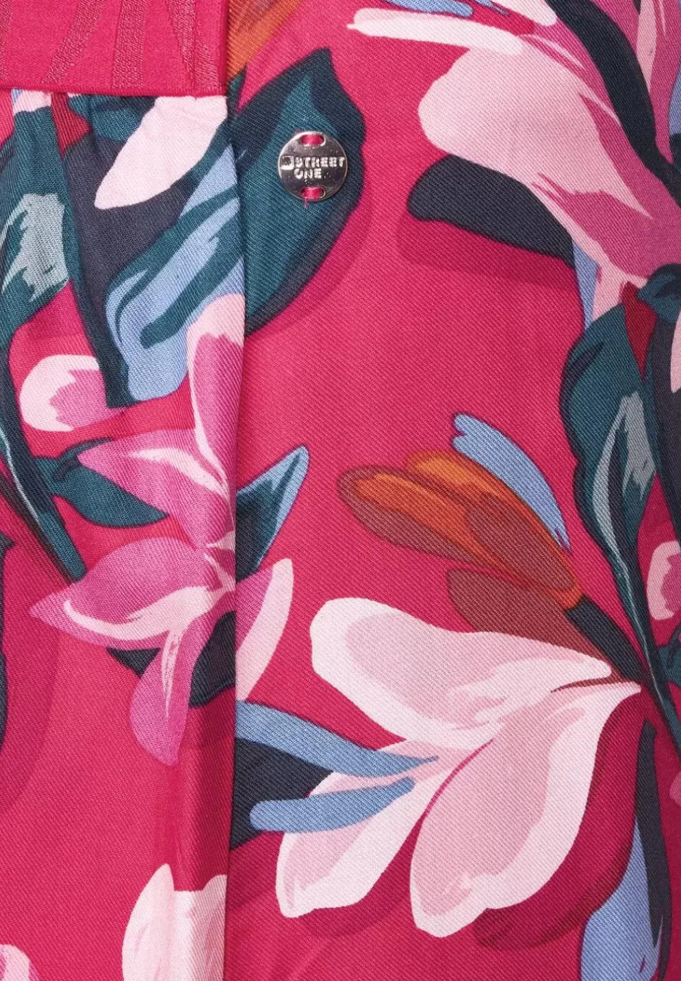 Midi Wickelrock Mit Print