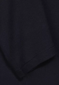 Midikleid Im Materialmix