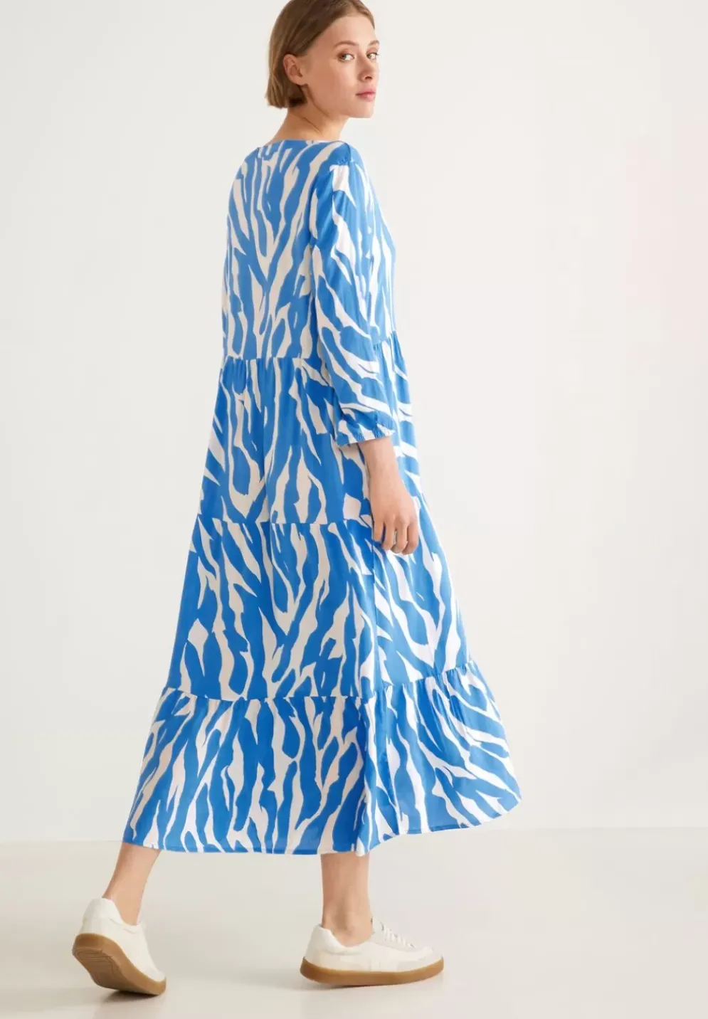 Midikleid Mit Alloverprint