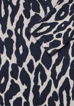 Midikleid Mit Allover-Print
