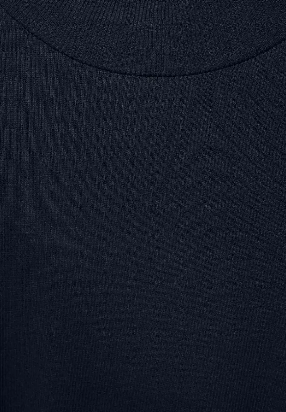 Midikleid Mit Materialmix