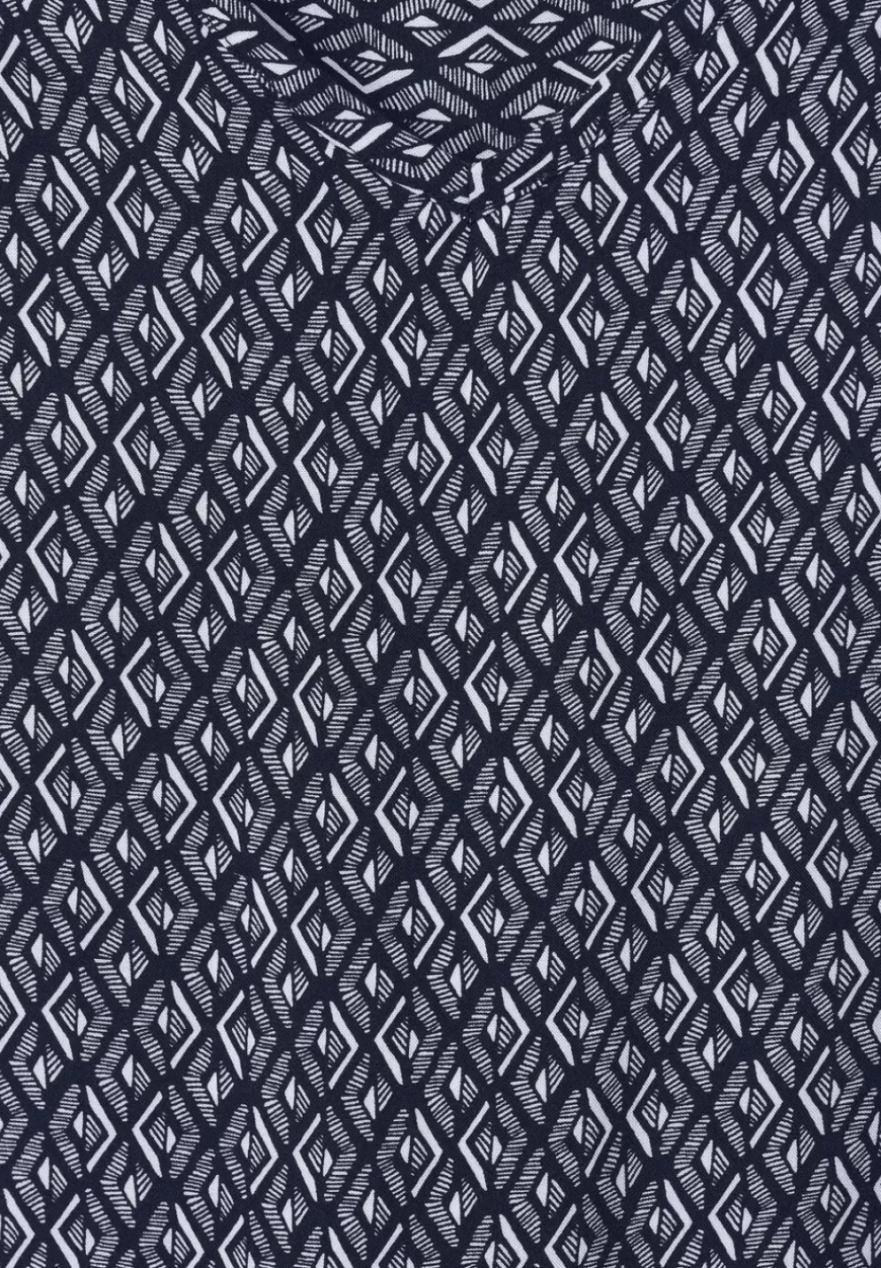 Minimal Print Bluse
