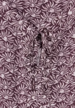 Minimalprint Bluse