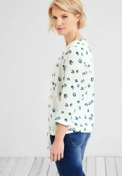 Minimalprint Bluse
