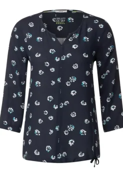 Minimalprint Bluse