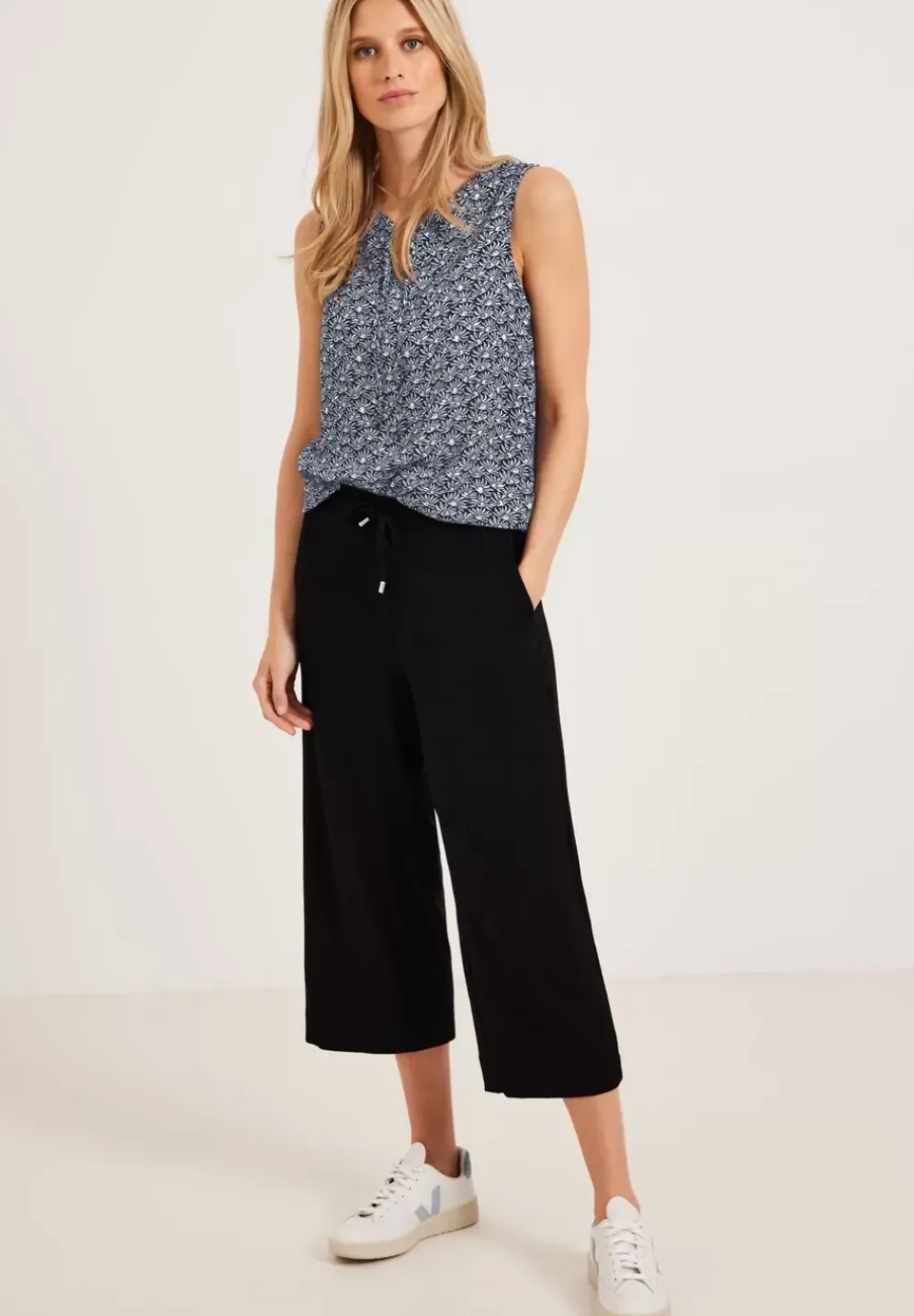 Minimalprint Bluse