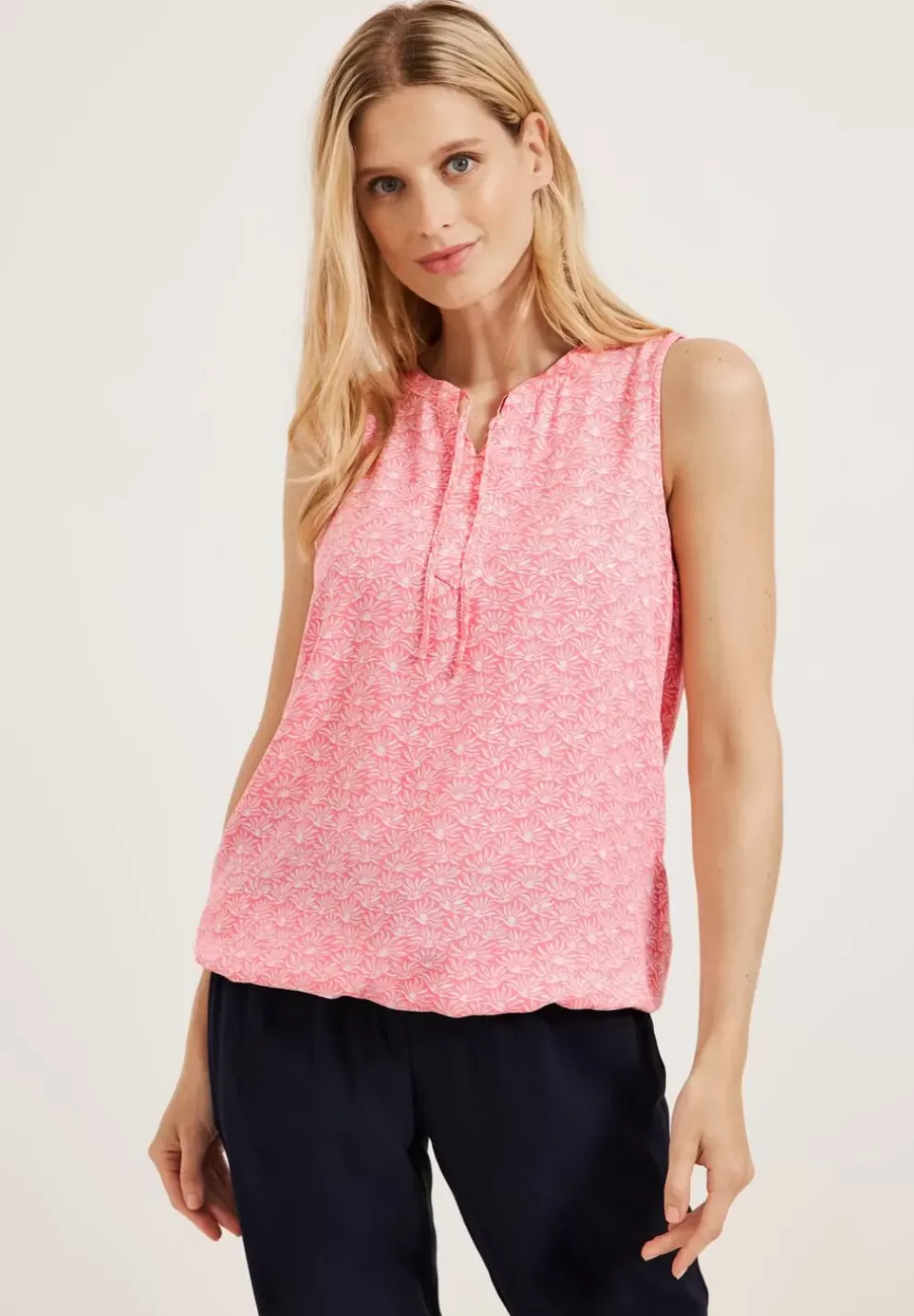 Minimalprint Bluse