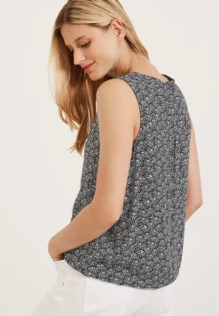 Minimalprint Bluse