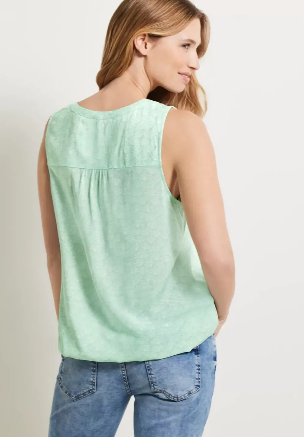 Minimalprint Bluse