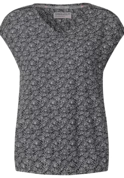 Minimalprint Bluse