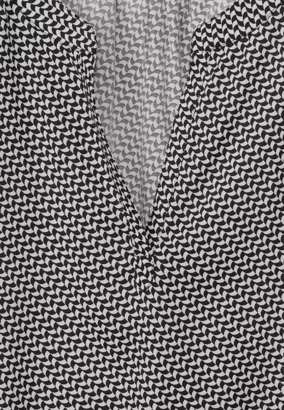 Minimalprint Blusenshirt
