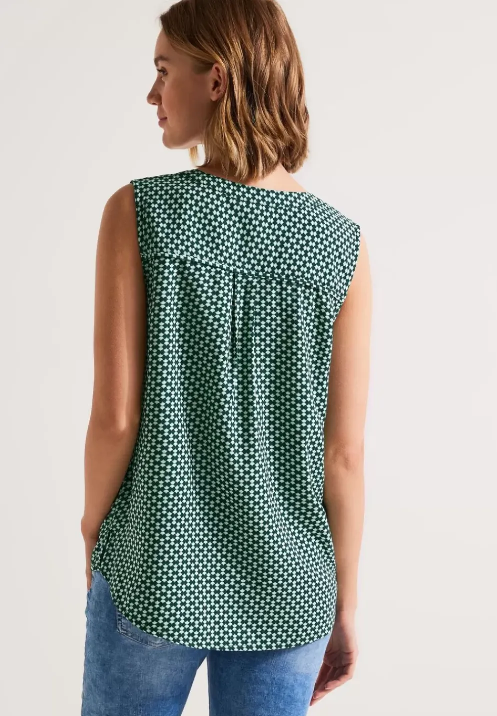 Minimalprint Blusentop