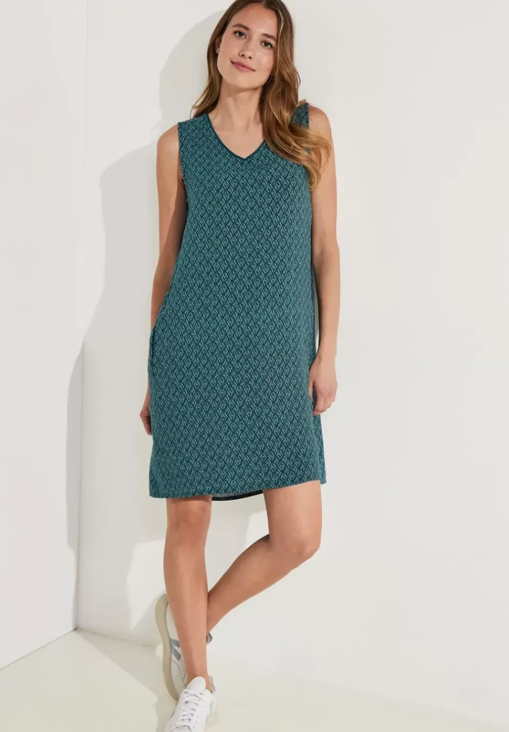 Minimalprint Kleid