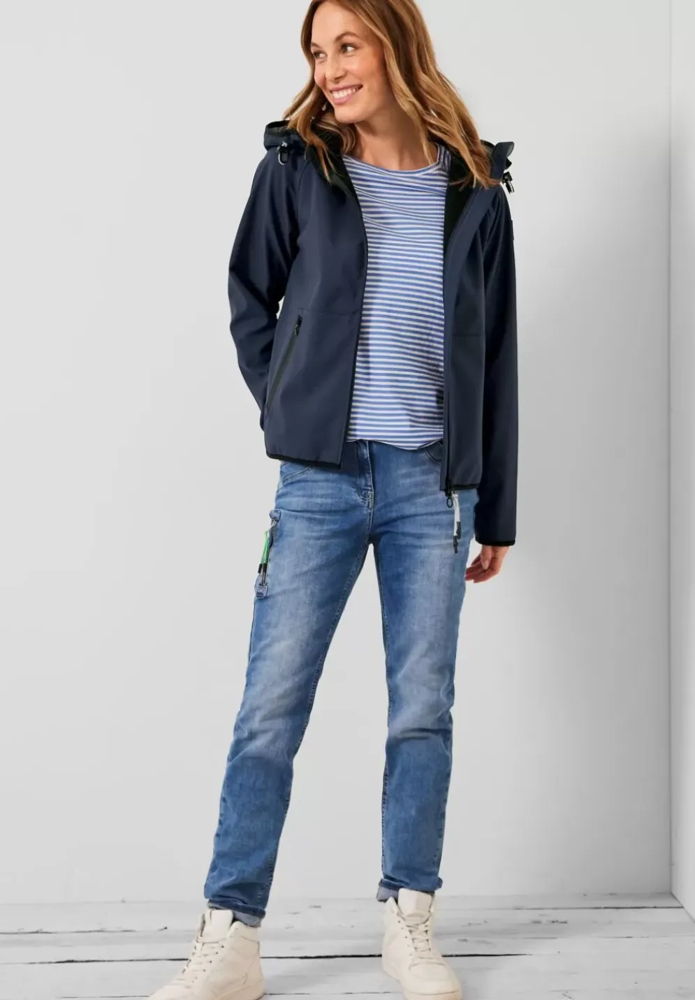 Moderne Softshell Jacke