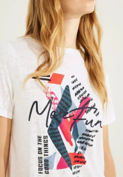 Multicolor Fotoprint Shirt