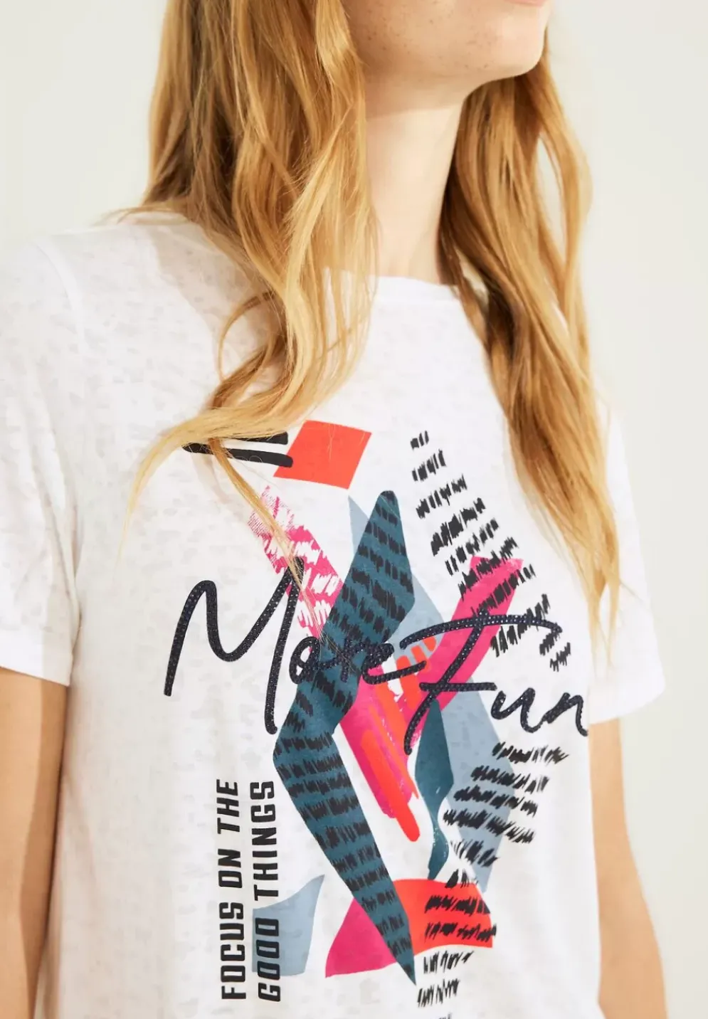 Multicolor Fotoprint Shirt