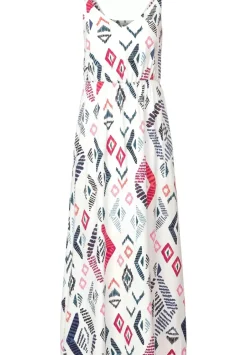 Multicolor Maxi Kleid