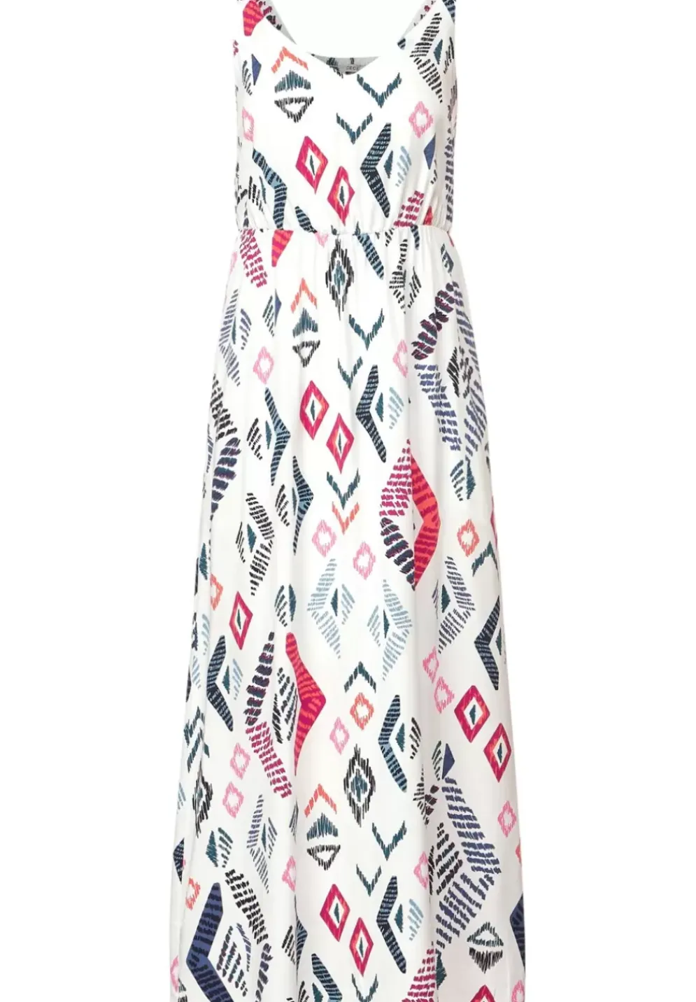 Multicolor Maxi Kleid