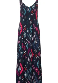 Multicolor Maxi Kleid