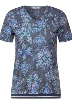 Multicolor Ornament Burn Out