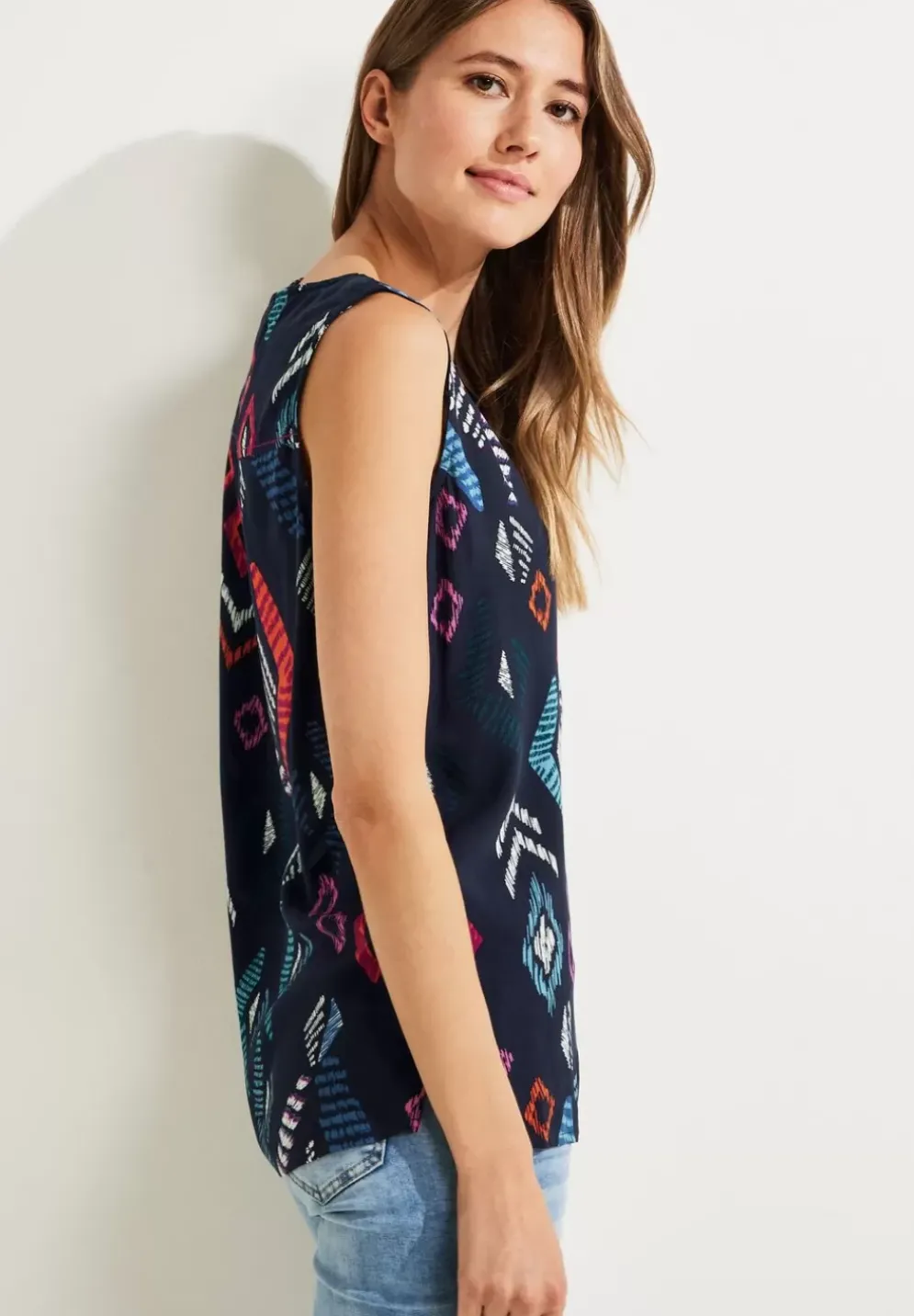 Multicolor Print Top