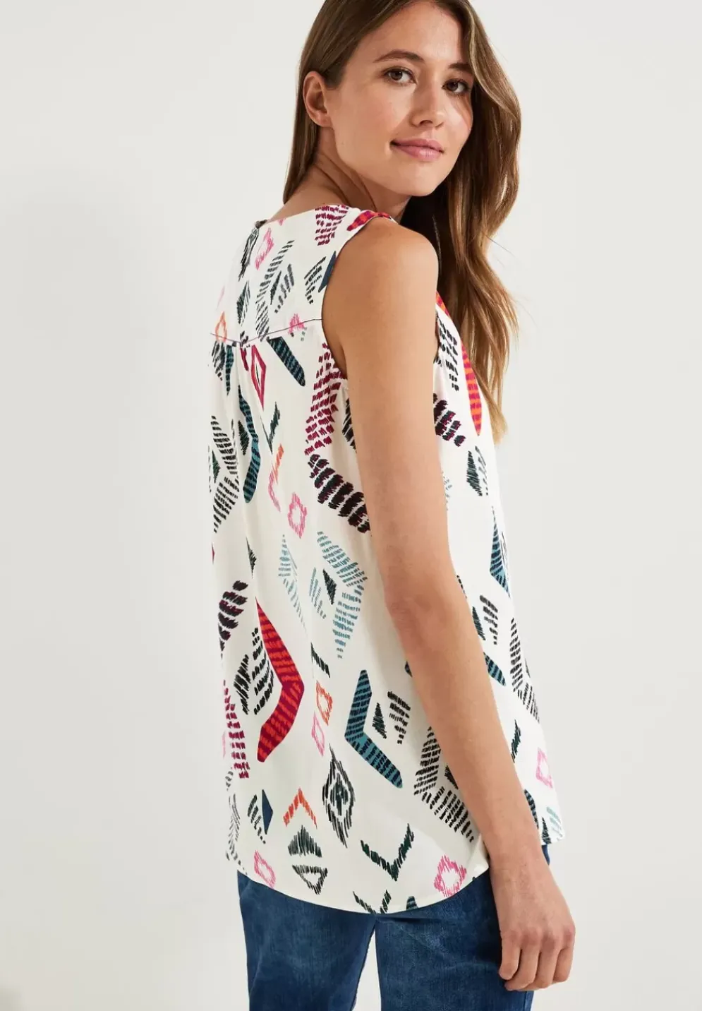 Multicolor Print Top